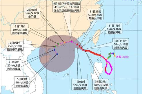 臺(tái)風(fēng)蘇拉來(lái)襲，華南港口碼頭暫停作業(yè)！