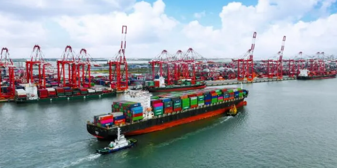 2025年1-4月我國(guó)港口貨物、集裝箱吞吐量
